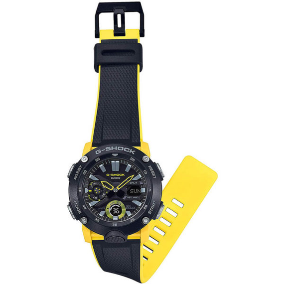 Годинники чоловічі водонепроникні протиударні Casio G-Shock GA-2000-1A9ER Оригінал (модуль 5590) | Зображення 3