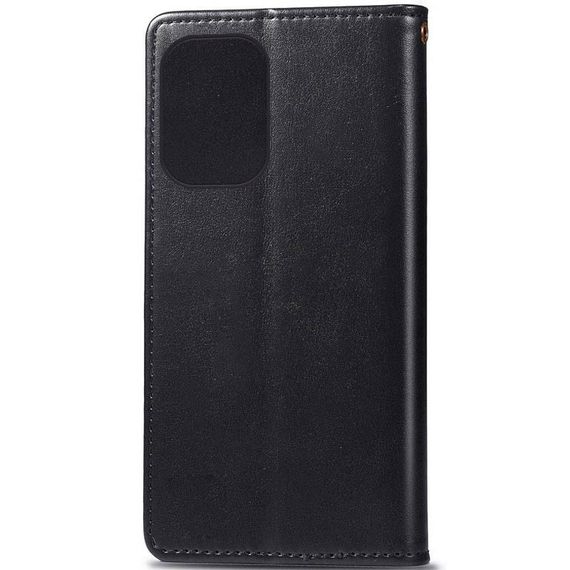 Шкіряний чохол-книжка GETMAN Gallant (PU) для ZTE Blade A72 Чорний | Зображення 3