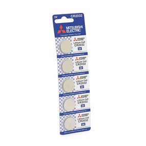 Батарейка литиевая MITSUBISHI CR2032 5pcs/card,100pcs/inner box,5000pcs/ctn