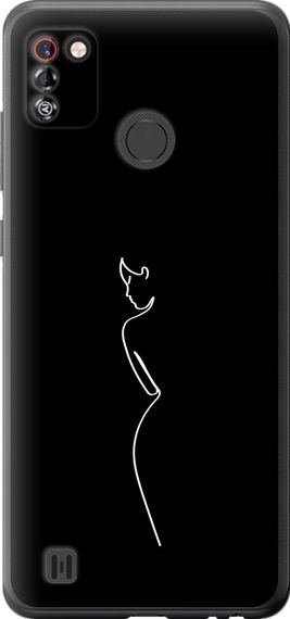 Чехол на Tecno Pop 4 Pro BC3 Силуэт1 "4590u-2444-17620"