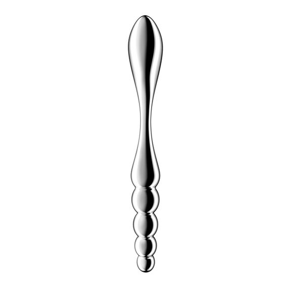Металевий дилдо Satisfyer Star Force 1, двосторонній, можна нагрівати та охолоджувати | Зображення 3