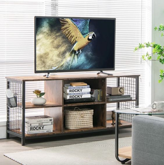 Тумба під ТВ Costway Ketrin в стилі Loft | Зображення 5