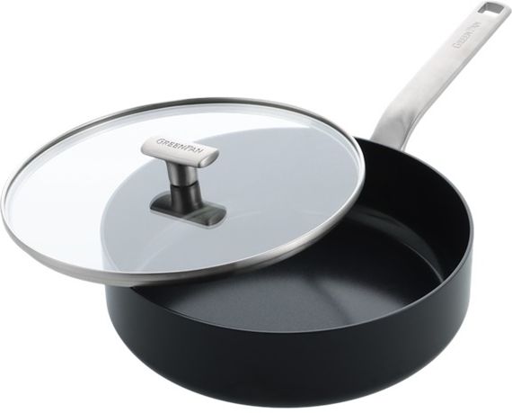 Сотейник із кришкою GreenPan Evolution CC007086-001 26 см 3.7 л чорний