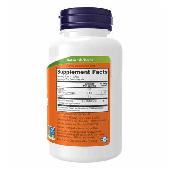 Spirulina 1000mg - 240 tabs | Зображення 1