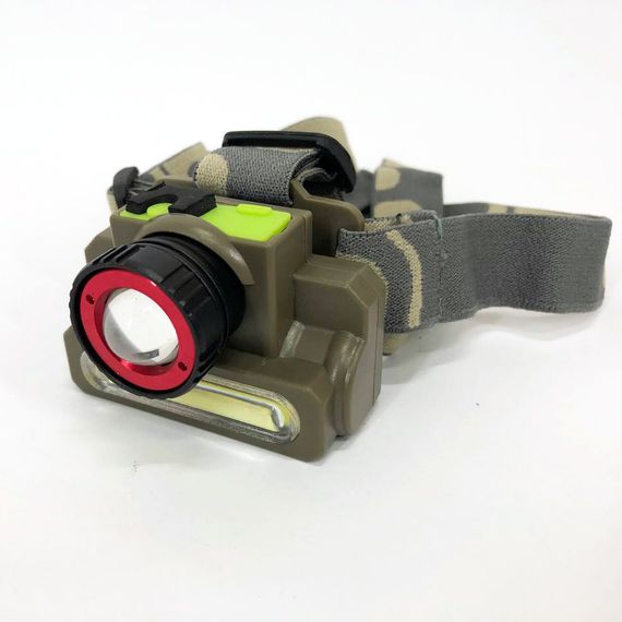 Налобний ліхтарик з захистом від вологи Police 8808/6908-XPE+COB, Ліхтарик діодний налобний QB-37 | Зображення 8