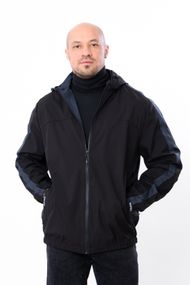 Вітровка чоловіча (демісезон) Носи своє XXL Чорний (p-16237-186715)