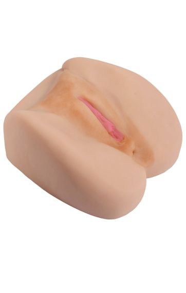 Мастурбатор Вагина-Анус Tiffani Butt masturbator без вибрации телесный Sex Aura | Зображення 2