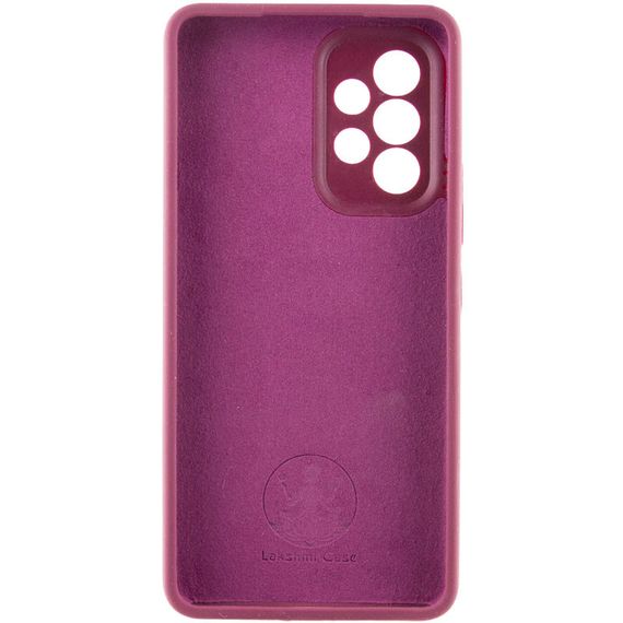 Чохол Silicone Cover Lakshmi Full Camera (AAA) для Samsung Galaxy A52 4G / A52 5G / A52s Бордовий / Plum | Зображення 2