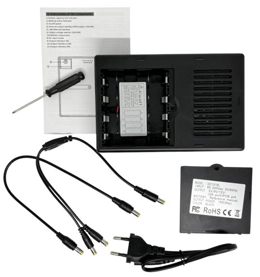 Джерело безперебійного живлення 8800 mAh USB, 5V / 9 V / 12 V для роутера та іншої техніки ДБЖ UPS DC1018L павербанк УПС | Зображення 5