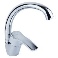 Змішувач ML d40мм для кухні гусак вухо на гайці Aquatica