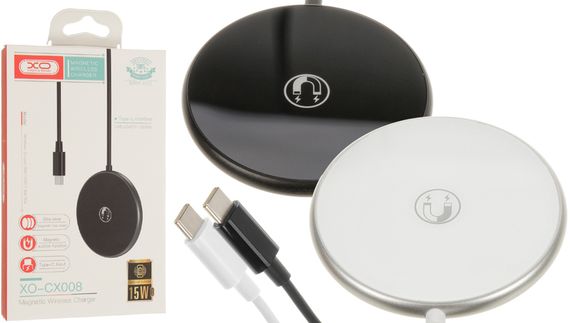 Беспроводное зарядное устройство 15W XO CX008 білого кольору (MAW-41818_446) | Зображення 2