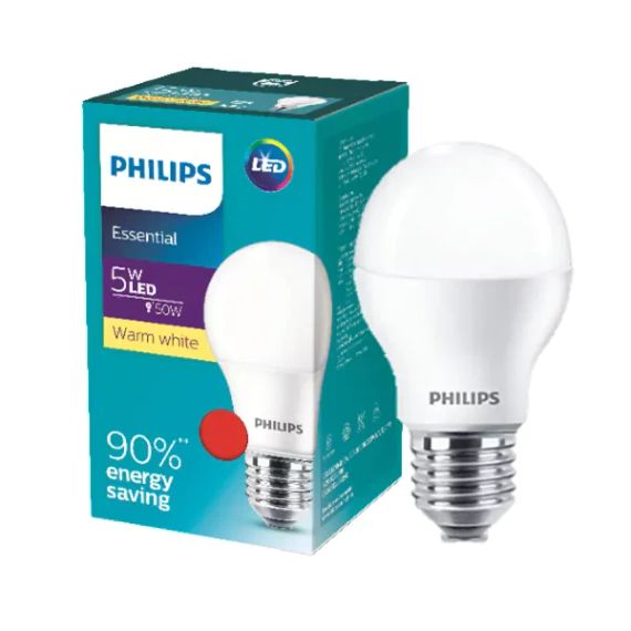 Лампа світлодіодна LED PHILIPS PH LEDBulb 5W E27 3000K 230V