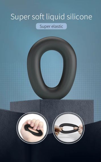 Ерекційне кільце Crazy Bull - Vesper Silicone Cock Ring, BI-210243 Sex Aura | Зображення 3