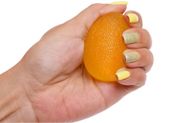 Еспандер кистьовий яйце EasyFit Hand Boost силіконовий Помаранчевий (EF-1906-OR) | Зображення 1