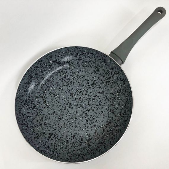 Сковорода Well Done WD-1028B з покриттям LightStone 28 см, сковорода з індукційним дном, для смаження | Зображення 8