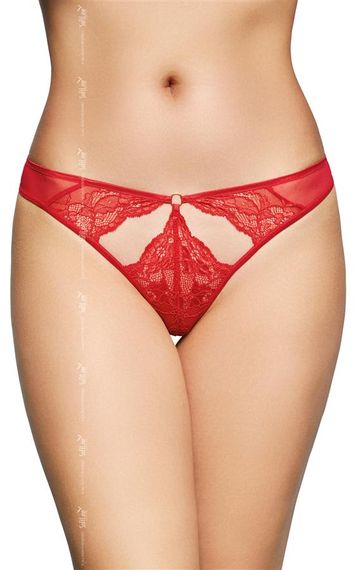 Жіночі стрінги - G-String 2497, red S/M