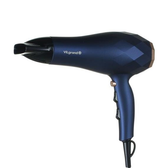 Фен VILGRAND VHD 2424TI. EG-857 Цвет: голубой