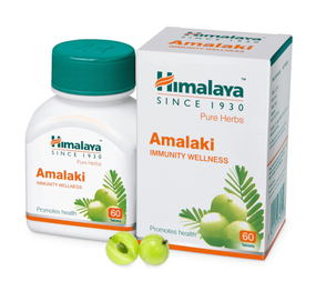Амалаки Хималая, 60 таблеток, поддержка иммунитета организма, Amalaki Himalaya