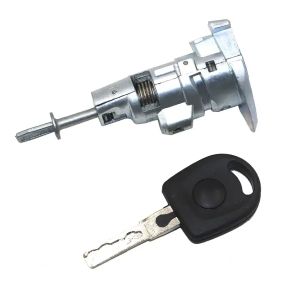 VW Passat B6 (05-11) вставка вкладиш замка передніх лівих дверей, Фольксваген Пассат Б6