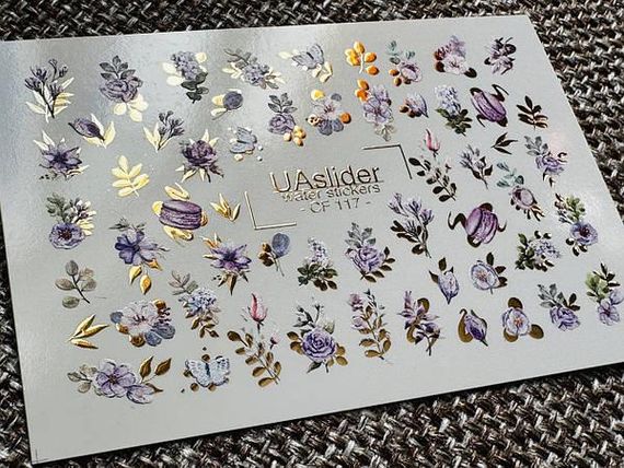 Фольгированый слайдер UAslider CF 117 на водяной основе (7x10см) | Зображення 1