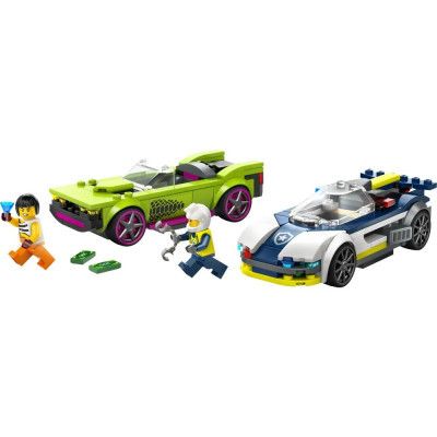 Конструктор LEGO City Переслідування маслкара на поліцейському автомобілі 213 деталей (60415) | Зображення 6