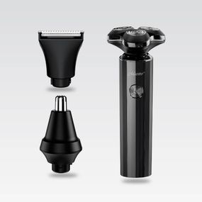 Набор для стрижки волос аккумуляторный 3 в 1 Maestro MR-676, водонепроницаемый, LED, USB