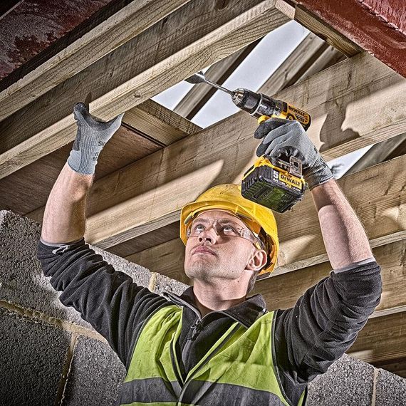 Дрель-шуруповерт аккумуляторная бесщеточная ударная 70 Нм DeWALT DCD796NT | Зображення 5