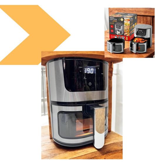 Аерофритюрниця 8 літрів 3500Вт Zepline ZP-215 (46407-_2041) | Зображення 1