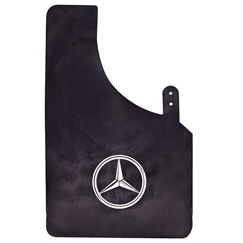 Бризковики "Sport Master" XXL 280*440 MERCEDES універсальні гумові (2 шт.) | Зображення 2