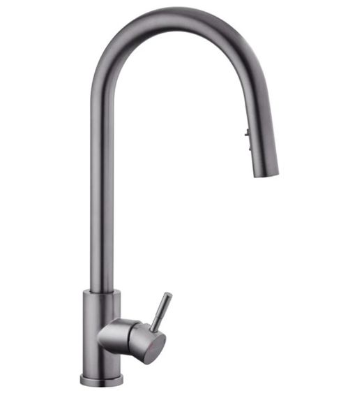 Змішувач для кухні з висувним виливом Kroner KRP Edelstahl Klassisch - PVD03915 (CV032283) | Зображення 8