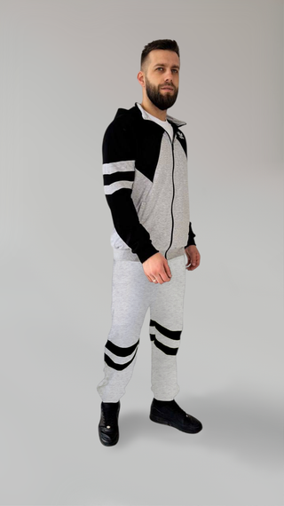 Спортивний костюм унісекс adidas колір сірий | Зображення 1