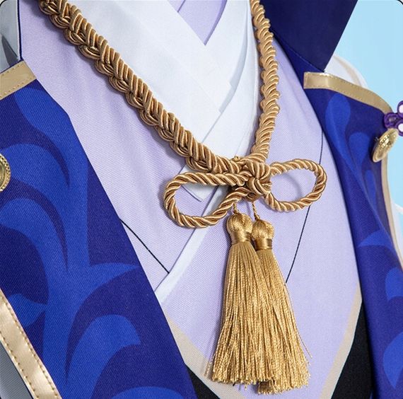 Костюм Комиссато Аято XXL косплей Геншин Импакт комплект образ Kamisato Ayato Genshin Impact на Хэллоуин аниме | Зображення 4