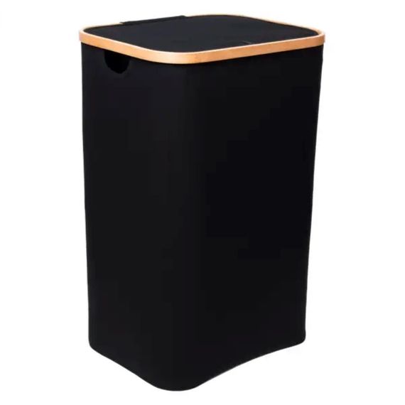 Кошик для білизни з кришкою 40×30×60 (см) м'який 70 (л) HP-41-16 | Зображення 1