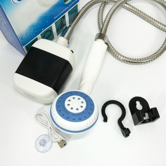 Душ портативний для риболовлі та туризму Portable Outdoor Shower, Похідний електричний душ WI-14 | Зображення 6
