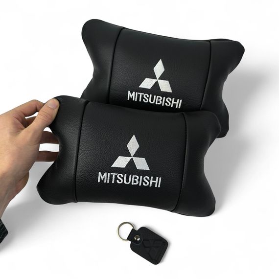 Подушка для підтримки голови Mitsubishi, Подушка підголовник в подарунок, Подушка для OS-660 салону авто | Зображення 3