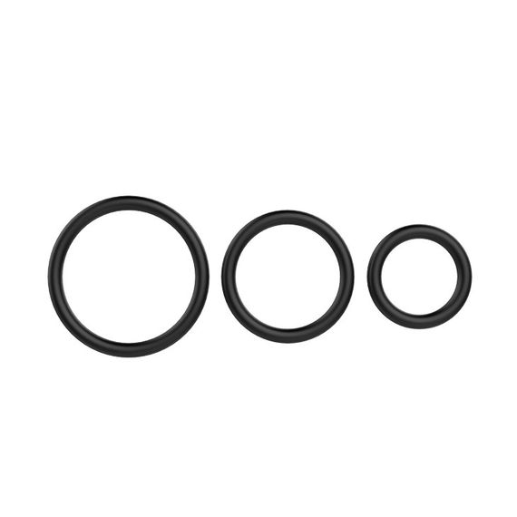 Ерекційні гумові кільця  (3шт.) sexstyle | Зображення 7