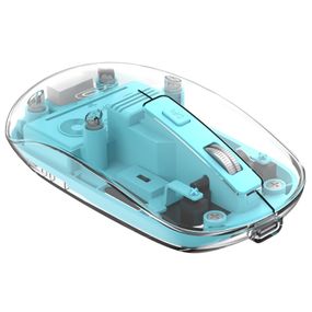 Мышка XO M12 Wireless Transparent/Blue (M12 Blue)