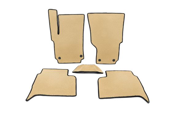Коврики EVA (Бежевые) для Volkswagen Amarok 2010-2022 гг