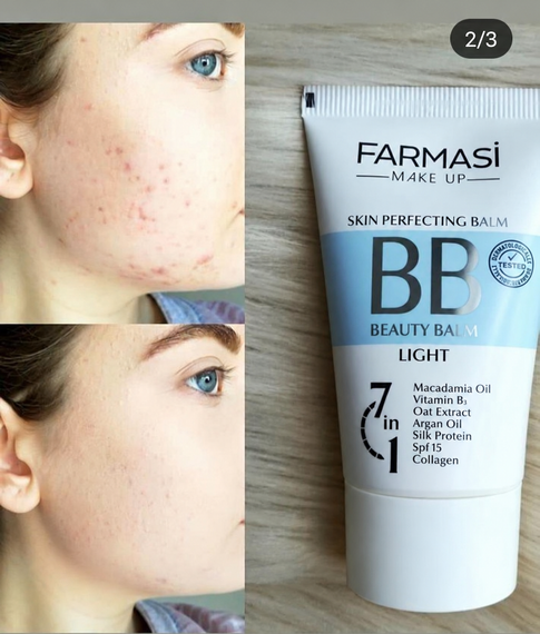 Тональный бб крем Farmasi bb cream spf15 Light светлый 01 50 мл | Зображення 3