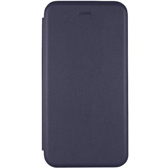 Шкіряний чохол-книжка Classy для Motorola Moto G15 4G Темно-синій