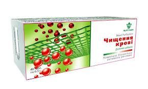 Очищення крові  Дієтична добавка №40