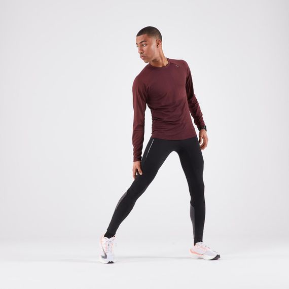 Тайтси чоловічі Kiprun Warm для бігу чорні/сірі - S / W30 L33 | Зображення 1