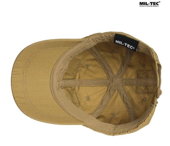 Бейсболка тактична MIL-TEC Tactical Baseball Cap Coyote | Зображення 5