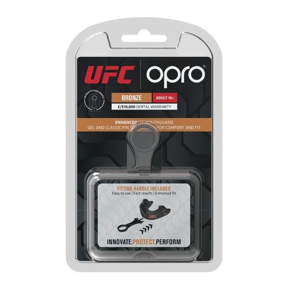 Боксерська капа OPRO Bronze UFC Hologram White (art.002258002) | Зображення 5