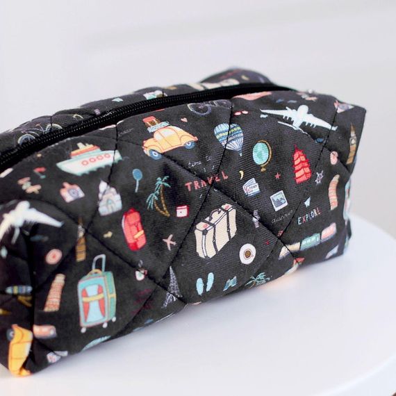 Косметичка Pusheen Путешествия 22х10х9 см (KP_24J006_BL) | Зображення 1