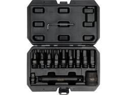 Набір насадок ударних YATO Польша TORX, HEX до квадратів 1/2", 3/4", 12 елем.. YT-10655