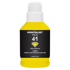 Чернила Printalist Canon GI-41 для Pixma G2420/3420 190г Yellow (PL41Y)