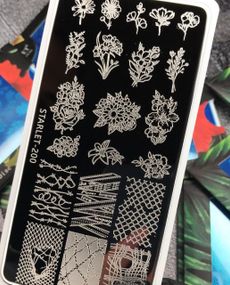 Пластина 200 для стемпинга Starlet Professional (12х6см)