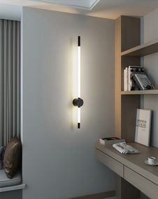 Бра LED 27026 Чорний 9х6х60 см.