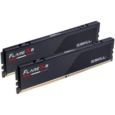 Модуль памяти для компьютера DDR5 48GB (2x24GB) 6000 MHz Flare X5 Matte Black G.Skill (F5-6000J3036F24GX2-FX5) | Зображення 2